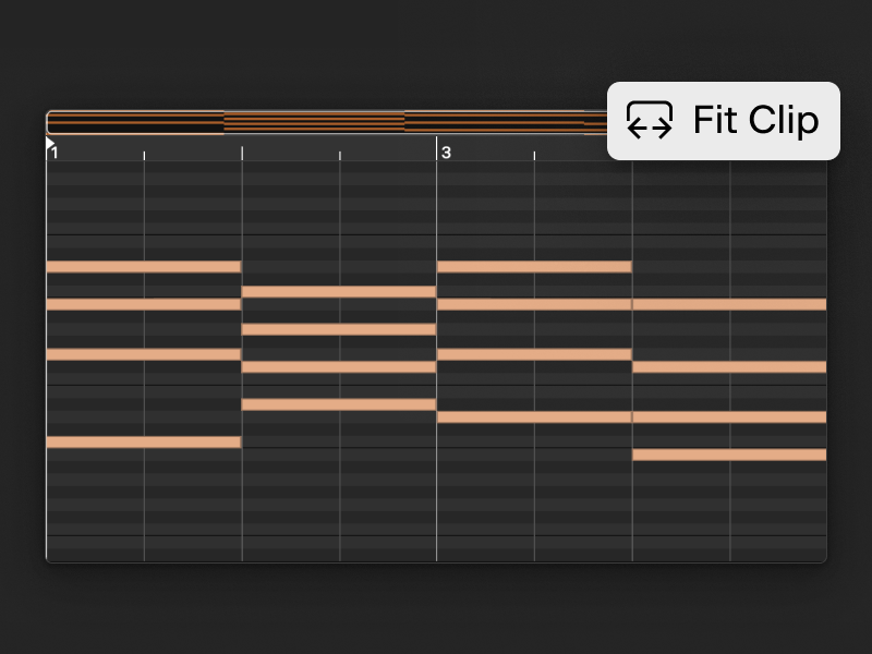 Clip and Timeline modes in Cakewalk Next