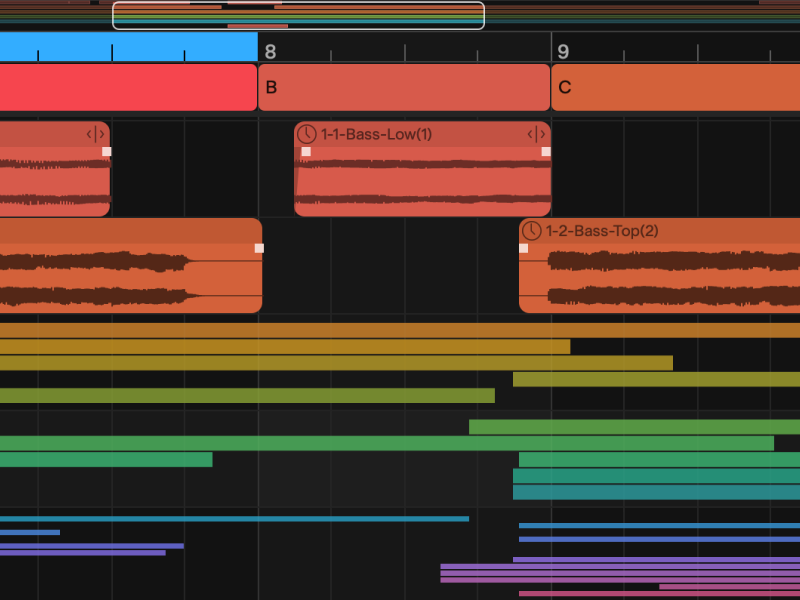 Timeline Navigator in Cakewalk Next