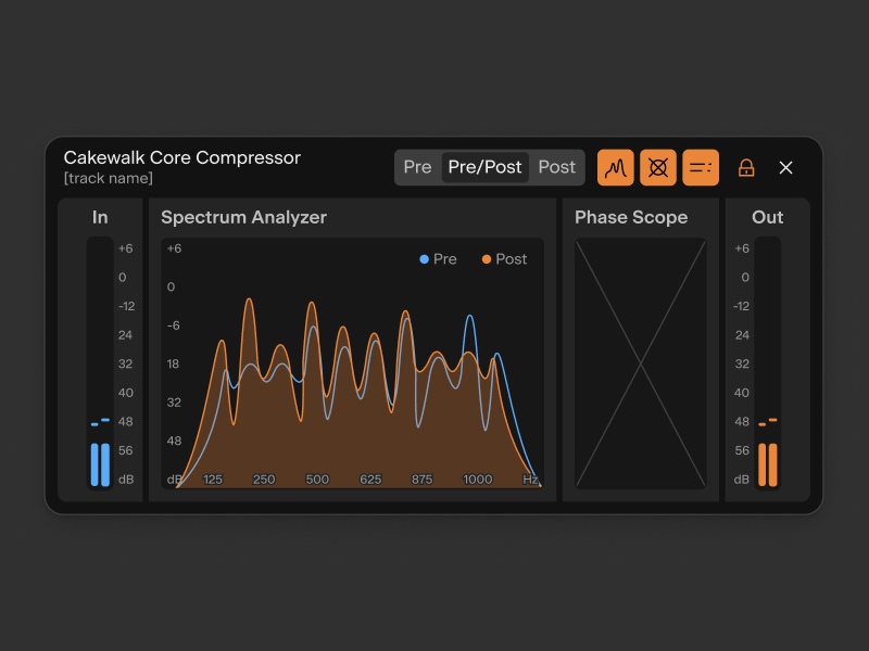 Signal analysis tools in Cakewalk Sonar
